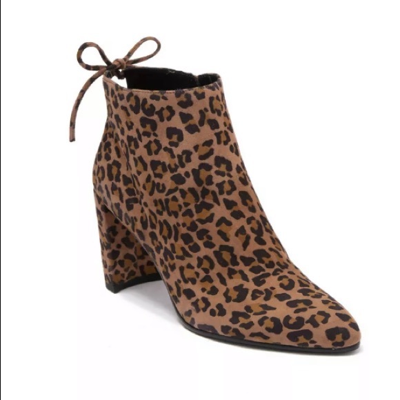 Stuart Weitzman Shoes - STUART WEITZMAN Lofty Leopard Print Ankle Boots